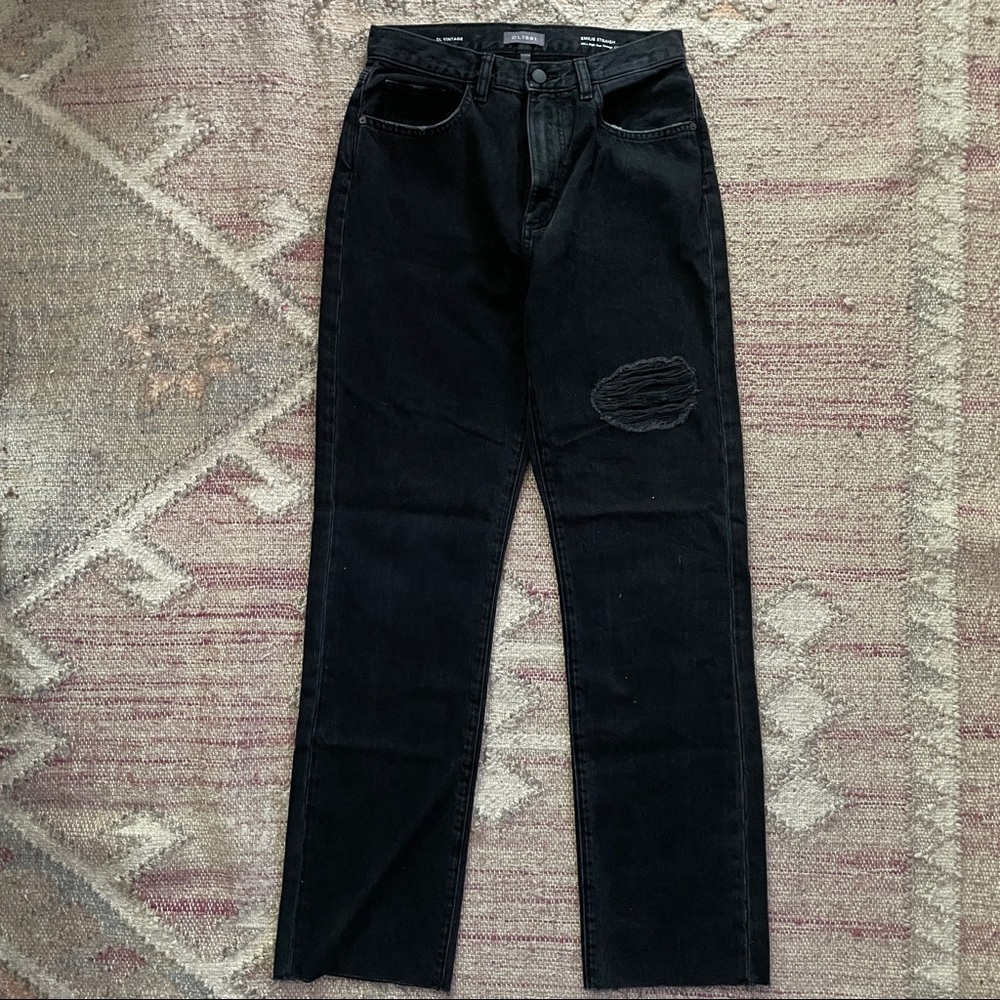 DL1961 Emilie Straight Leg in Nightshade - size 26